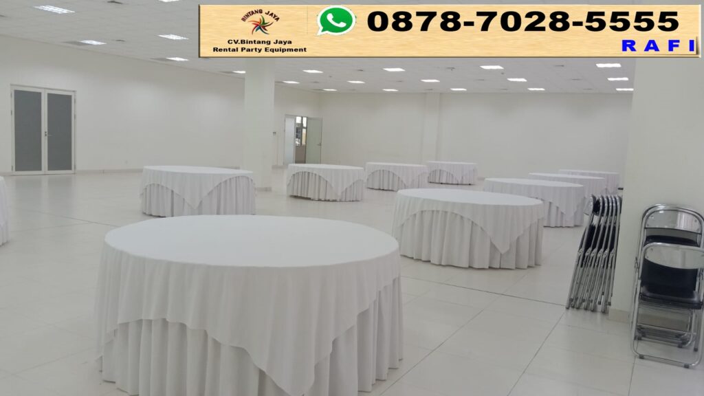 Vendor Sewa Meja Serbaguna Type Bulat Di Jakarta