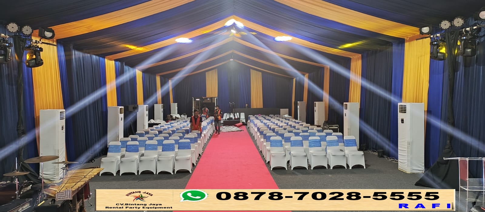 Jasa Dekorasi Kain Tenda Roder siap Melayani Area Jabodetabek