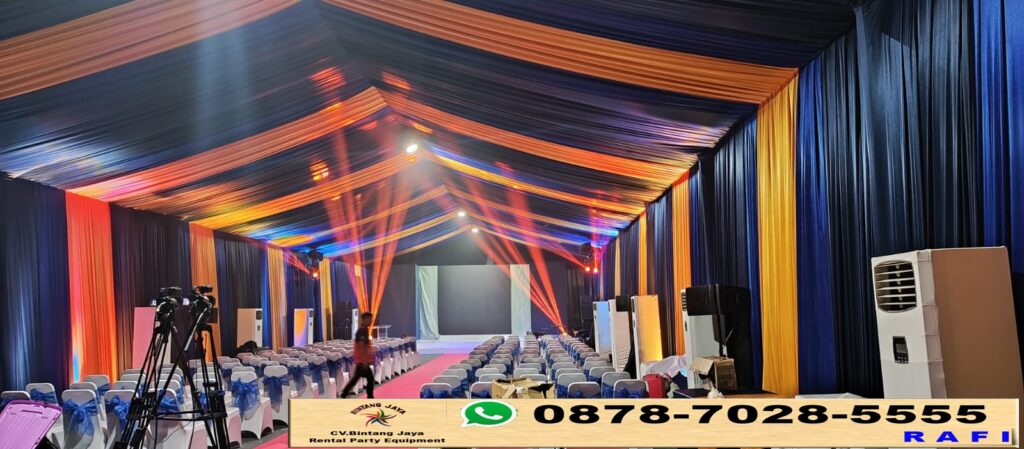 Jasa Dekorasi Kain Tenda Roder siap Melayani Area Jabodetabek