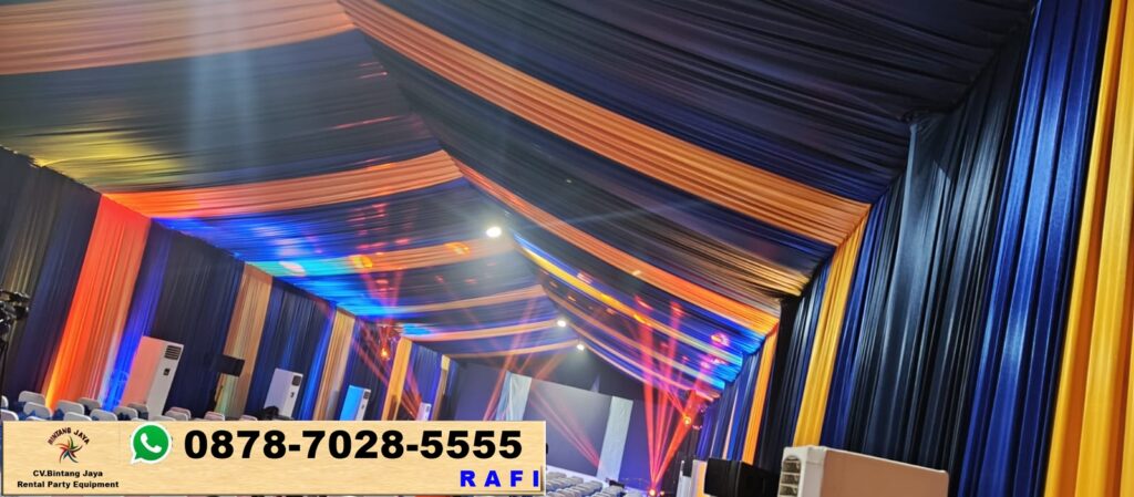 Jasa Dekorasi Kain Tenda Roder siap Melayani Area Jabodetabek