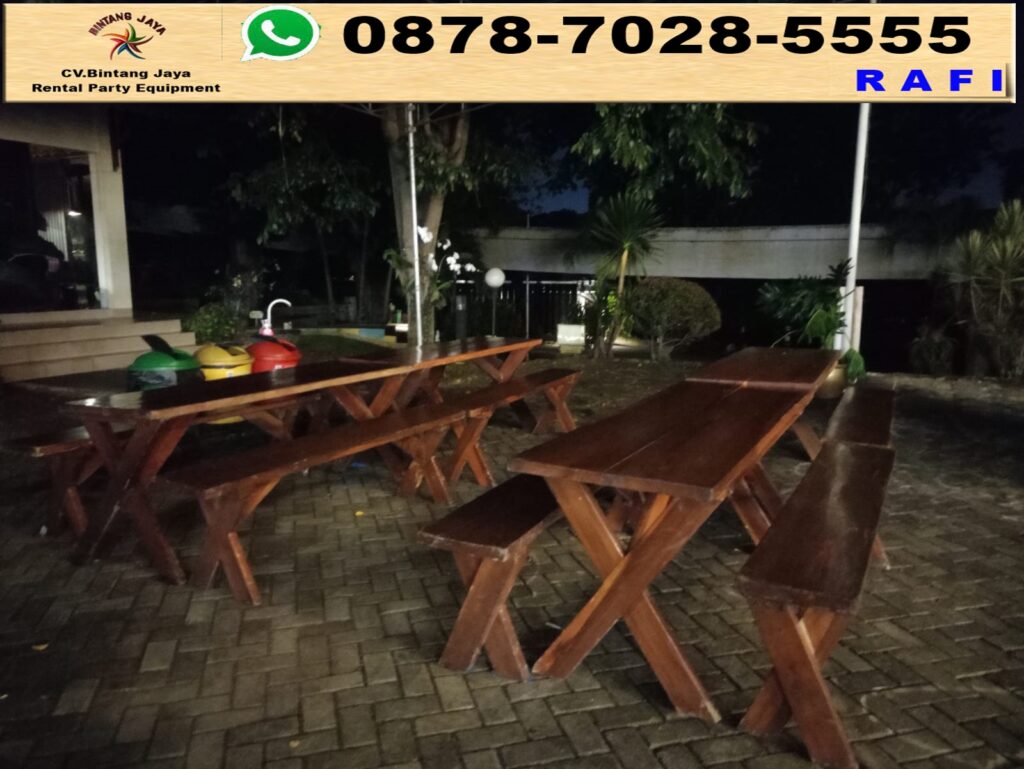 Jasa Sewa Kursi Set Meja Taman Kaki Silang Jakarta