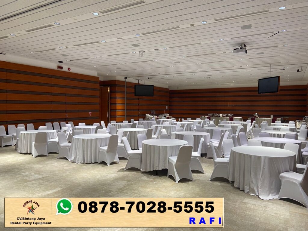 Paket Sewa Sofa Plus Panggung Dan Meja Bundar Set Kursi Jakarta