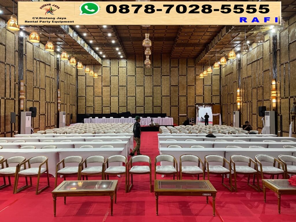 Rental Sewa Kursi Dan Meja Veneu Di Gedung Pakuan Bandung