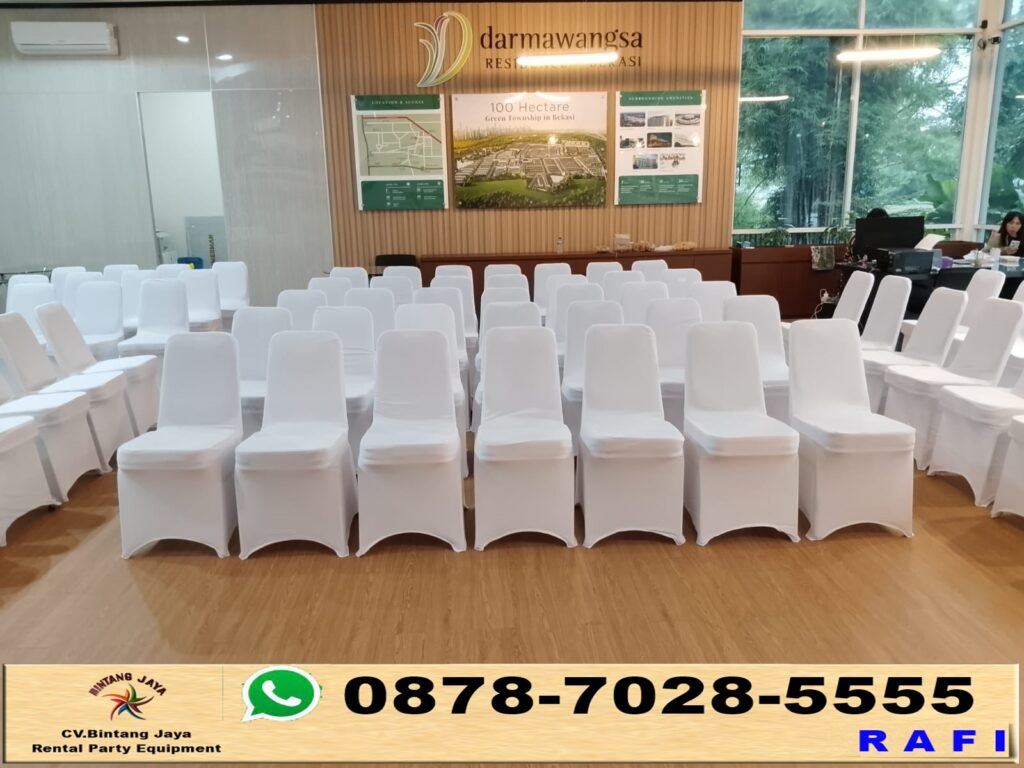 Sewa Kursi Futura Sarung Putih Event Tambelang Bekasi