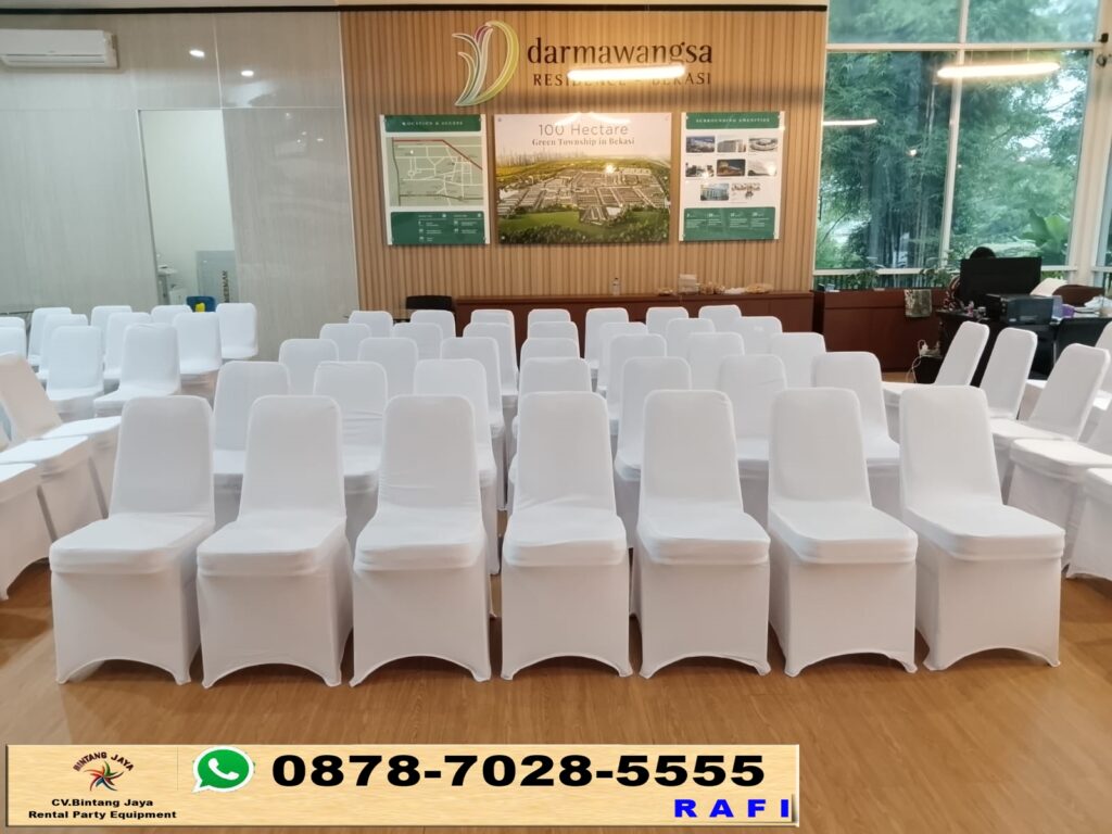 Sewa Kursi Futura Sarung Putih Event Tambelang Bekasi