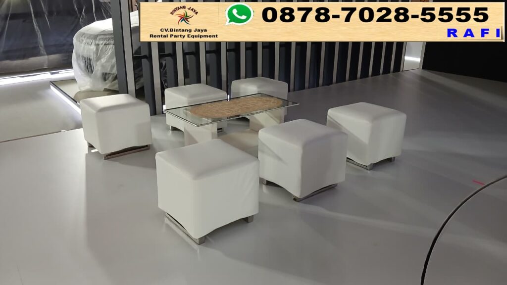 Vendor Sewa Meja Bar Kursi Puff Plaza senayan Jakarta