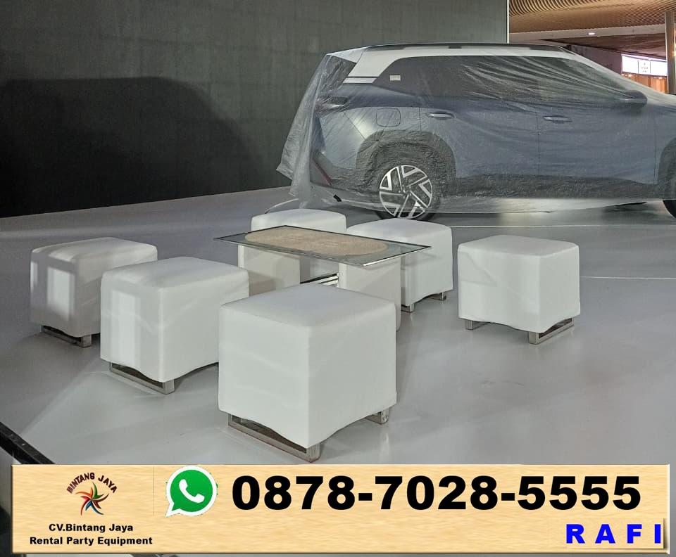 Vendor Sewa Meja Bar Kursi Puff Plaza senayan Jakarta