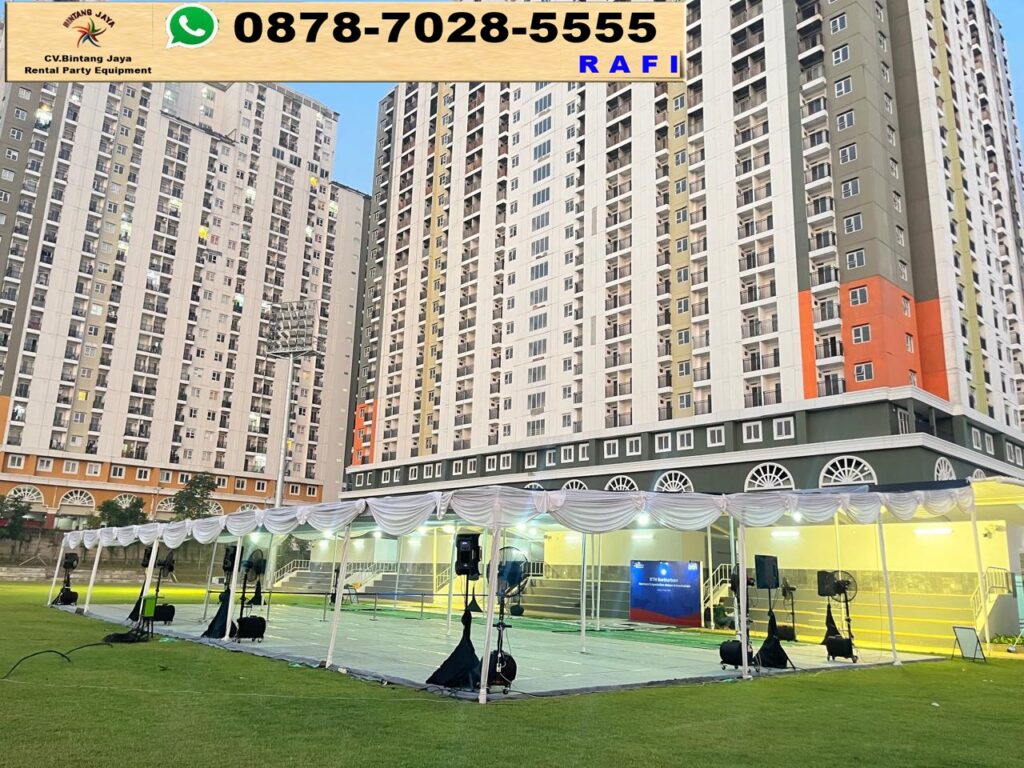 Paket Sewa TENDA, KARPET Dan MISTY FAN Di Depok