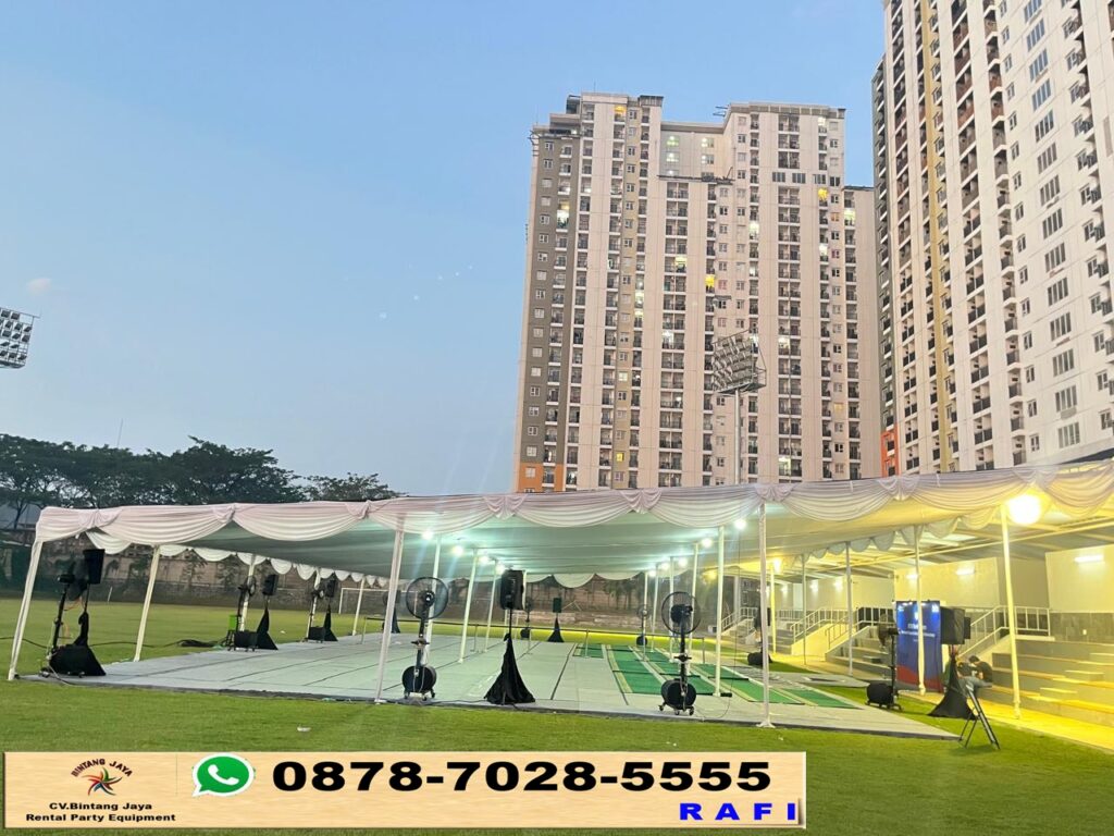 Paket Sewa TENDA, KARPET Dan MISTY FAN Di Depok