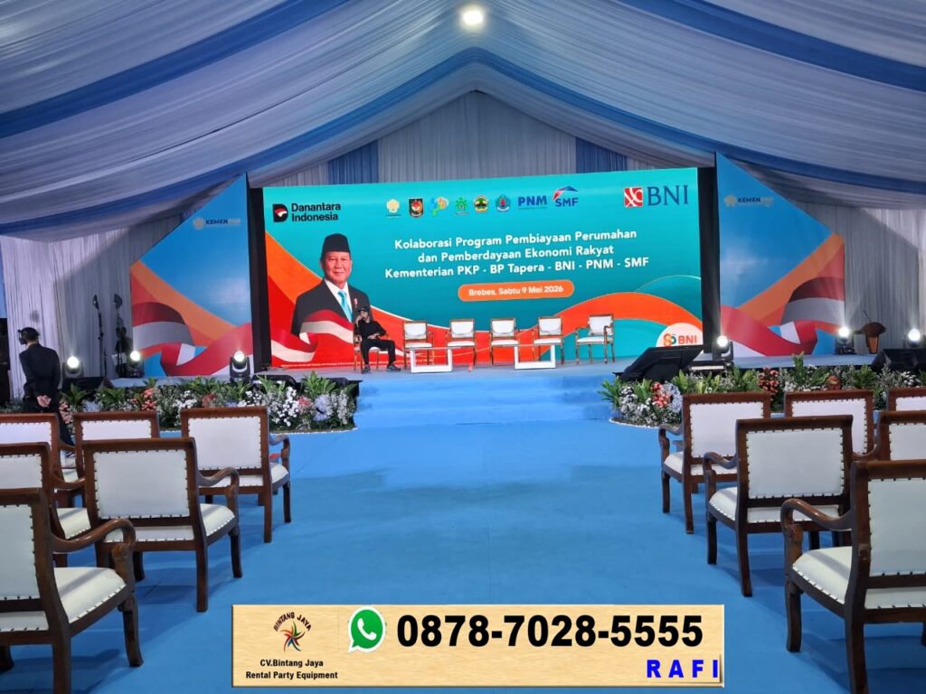 Paket Sewa Tenda Roder, Panggung, Backdrop Dan Kursi Event Di Brebes