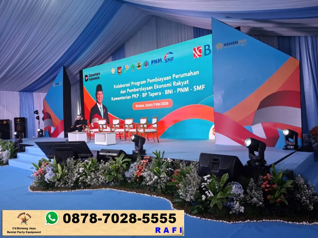 Paket Sewa Tenda Roder, Panggung, Backdrop Dan Kursi Event Di Brebes