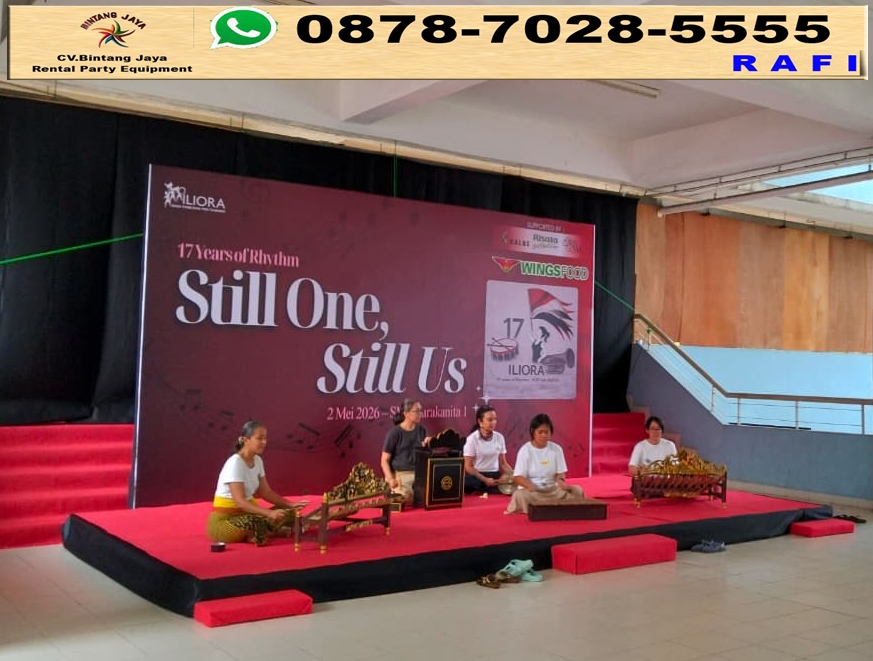Sewa Backdrop, Panggung Cover Karpet Merah, Tirai Dan Misty Fan Jakarta