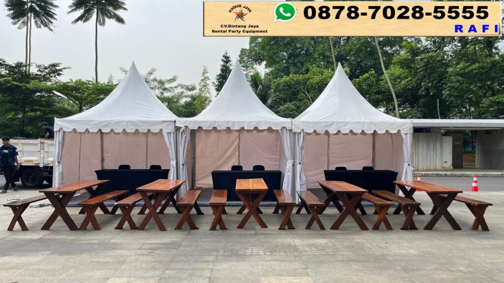 Sewa Tenda Kerucut Dan Meja Kursi Taman Event Di Taman Ismail Marzuki