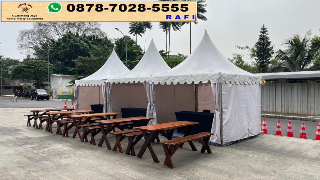 Sewa Tenda Kerucut Dan Meja Kursi Taman Event Di Taman Ismail Marzuki