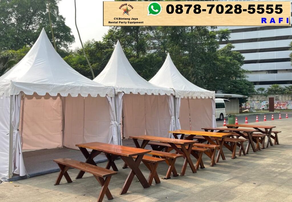 Sewa Tenda Kerucut Dan Meja Kursi Taman Event Di Taman Ismail Marzuki