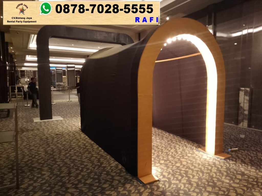 Sewa Gate Custom Lampu Event Sheraton Hotel Gandaria City Jakarta Selatan