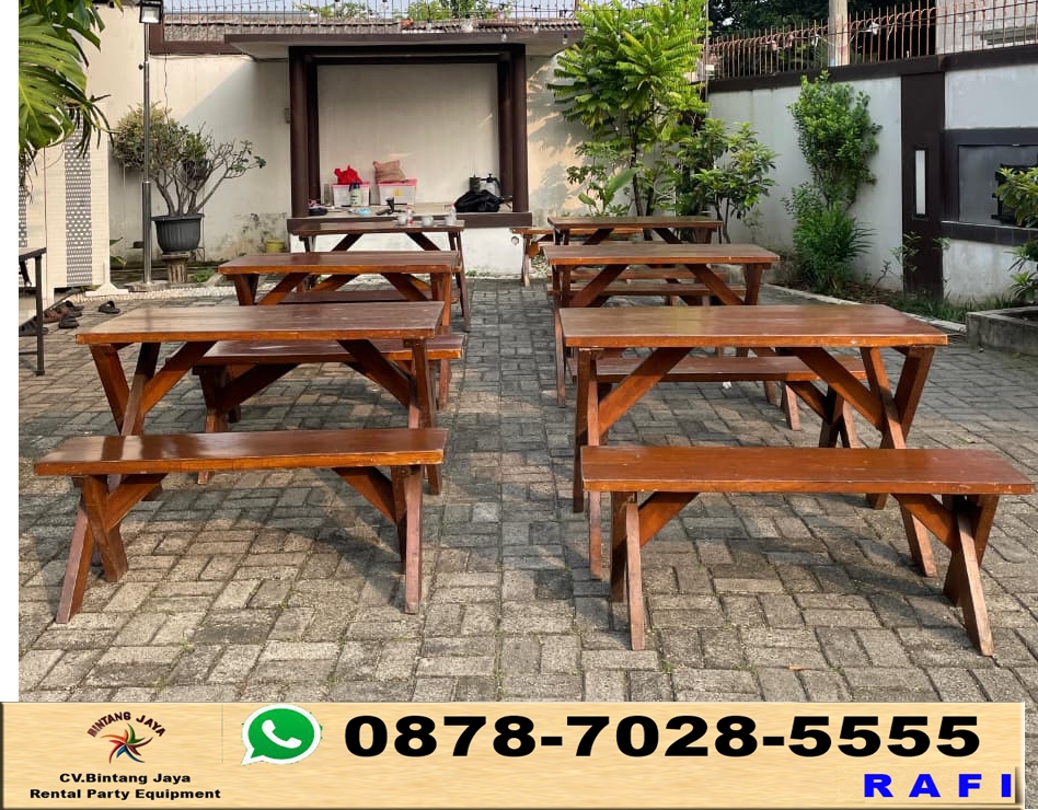 Sewa Meja Dan Bangku Taman Kaki Silang Jakarta