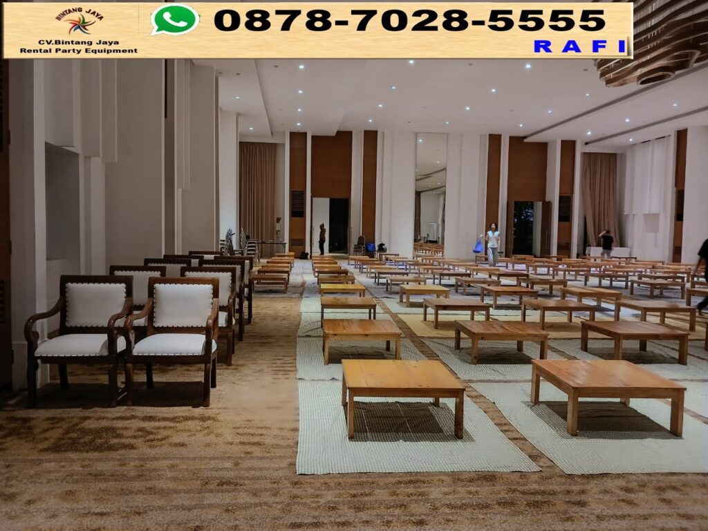 Sewa Meja Lesehan Kotak Area Jakarta