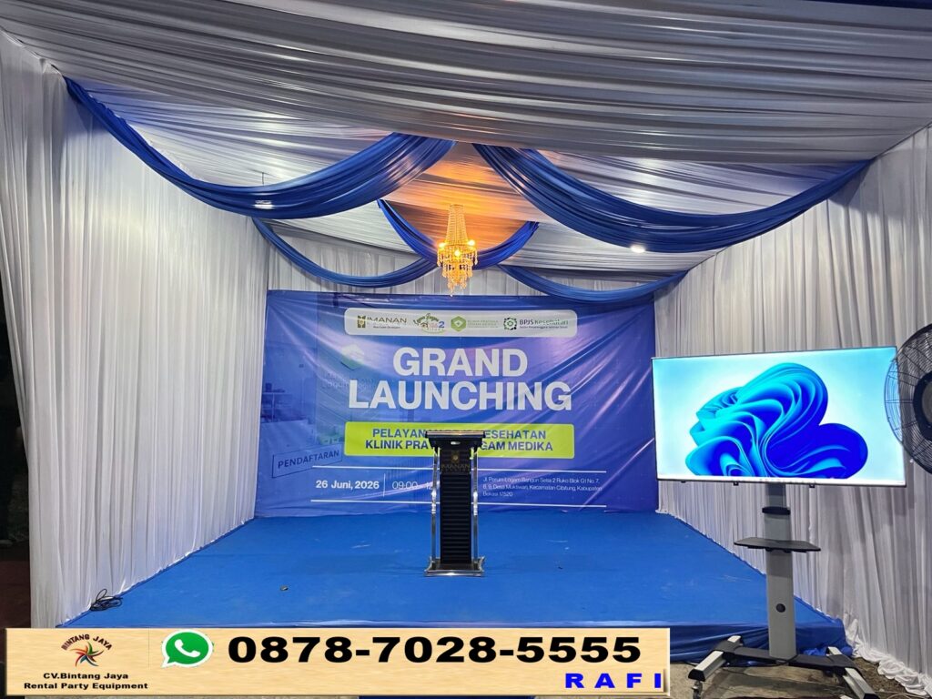 Sewa Tenda Serut Dan Toilet Portable Promo Bulan Juni Area Bogor