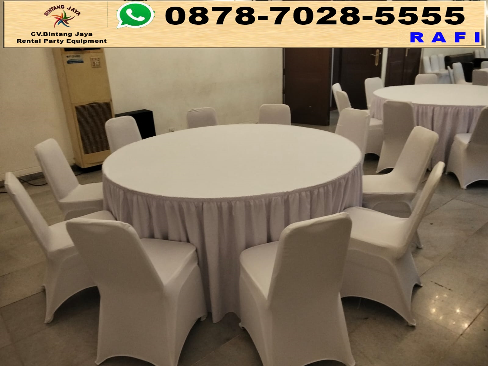 Disewakan Round Table Plus Futura Event Gedung Kesenian Jakarta