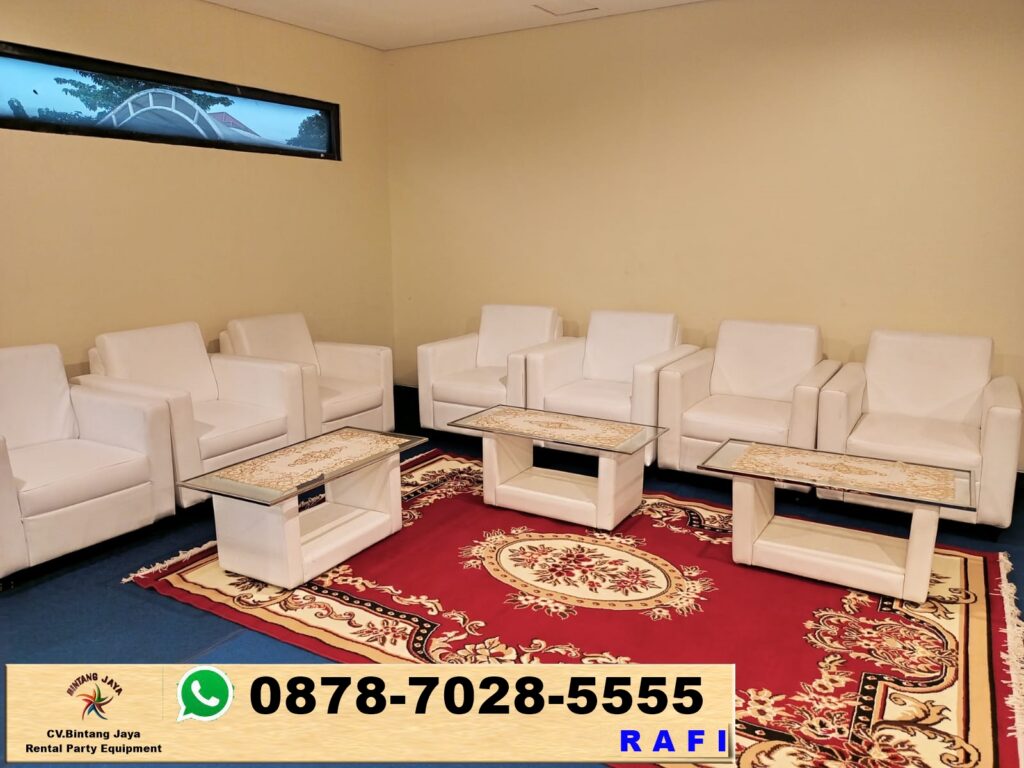 Jasa Sewa Sofa Kotak Black And White Area Senayan