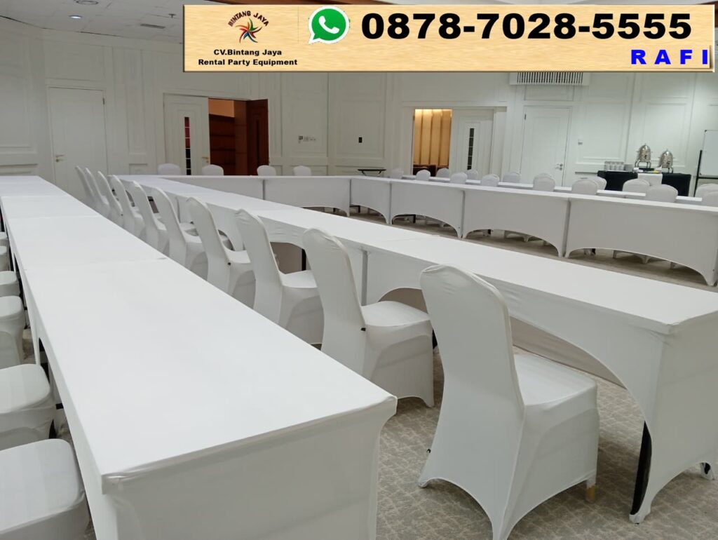 Rental Meja IBM Dan Kursi Susun Event Wisma Danantara