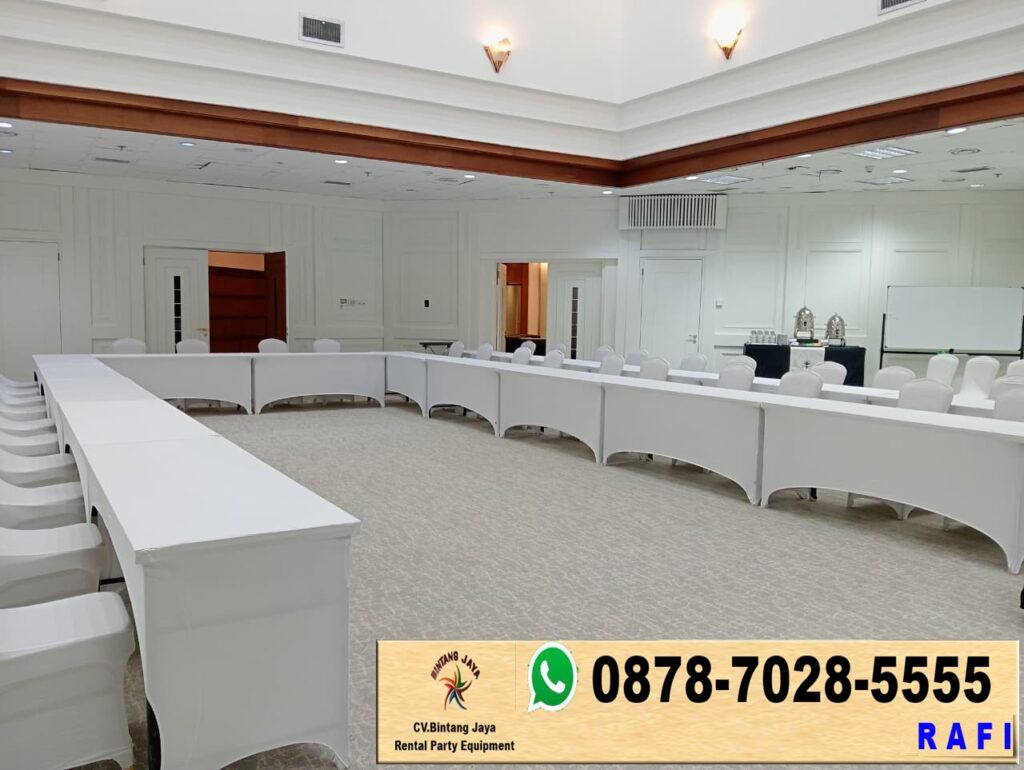 Rental Meja IBM Dan Kursi Susun Event Wisma Danantara