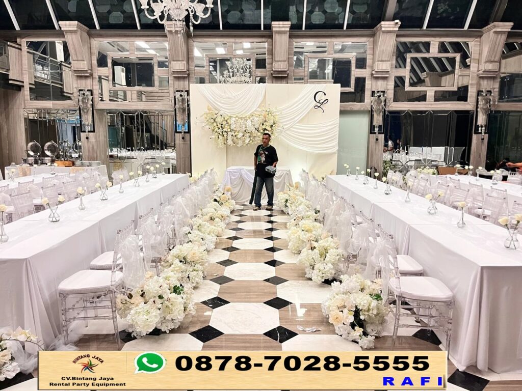 Sewa Kursi Acrylic Dan Meja Kotak Jakarta