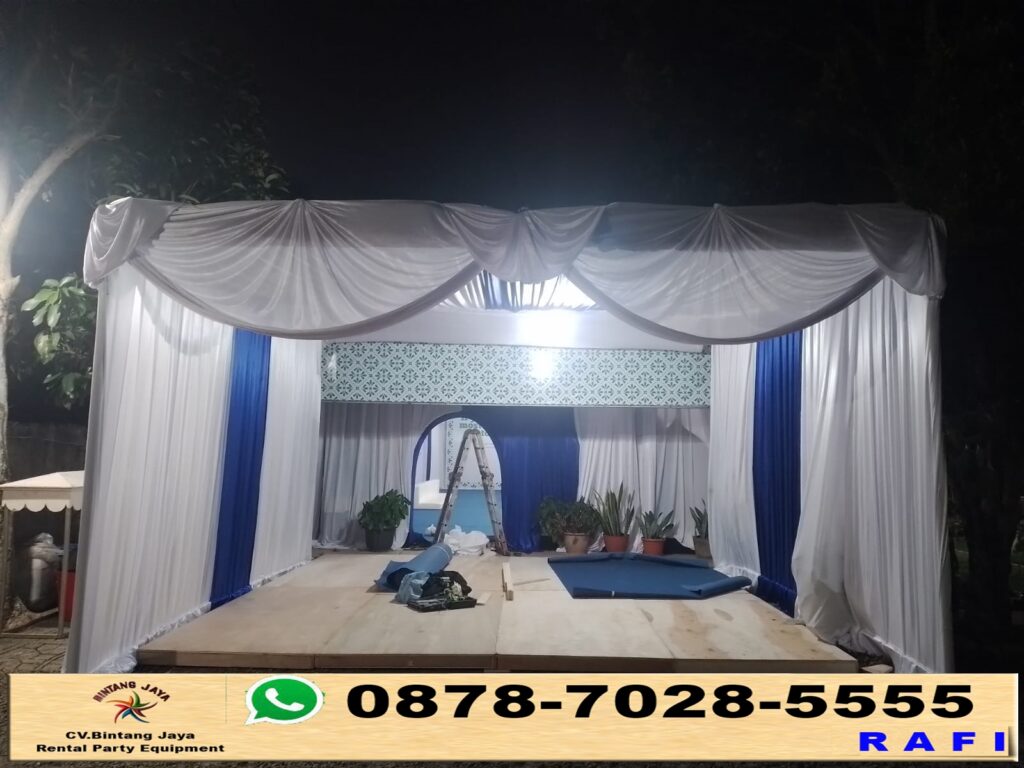 Sewa Tenda, Backdrop, Flooring, Kursi Dan Misty Fan Jakarta