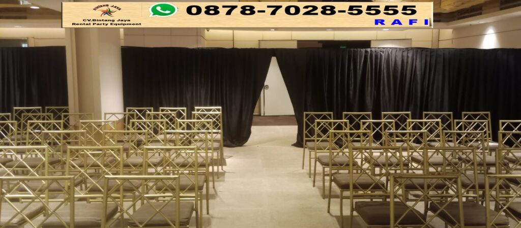 Jasa Sewa Black Curtain Atau Tirai Hitam Jakarta