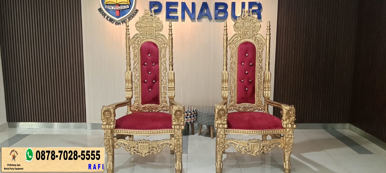 Sewa Kursi Singgasana Merah Jakarta Pusat 0878-7028-5555.a Sewa Kursi Singgasana Merah Jakarta Pusat 0878-7028-5555