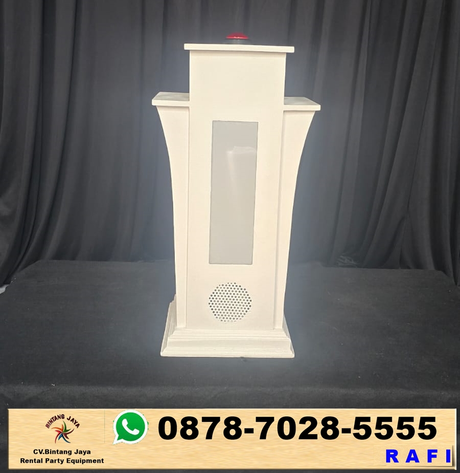 Sewa Podium Sirine Atau Podium Peresmian Di Jakarta 0878-7028-5555