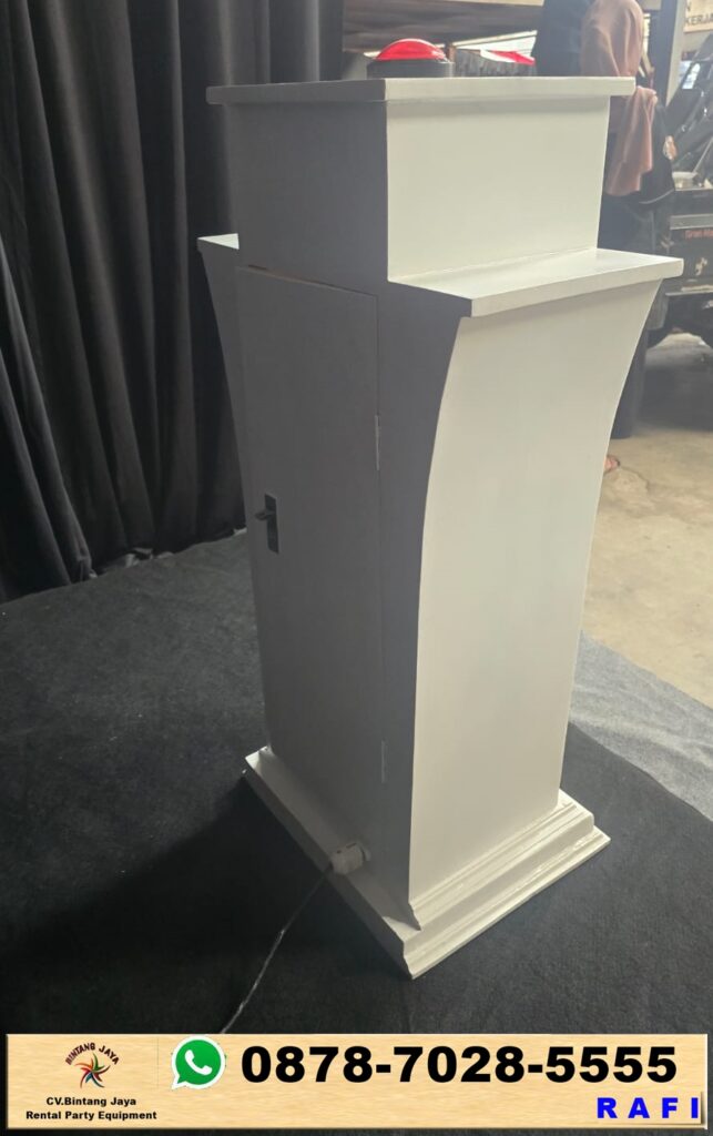 Sewa Podium Sirine Atau Podium Peresmian Di Jakarta 0878-7028-5555