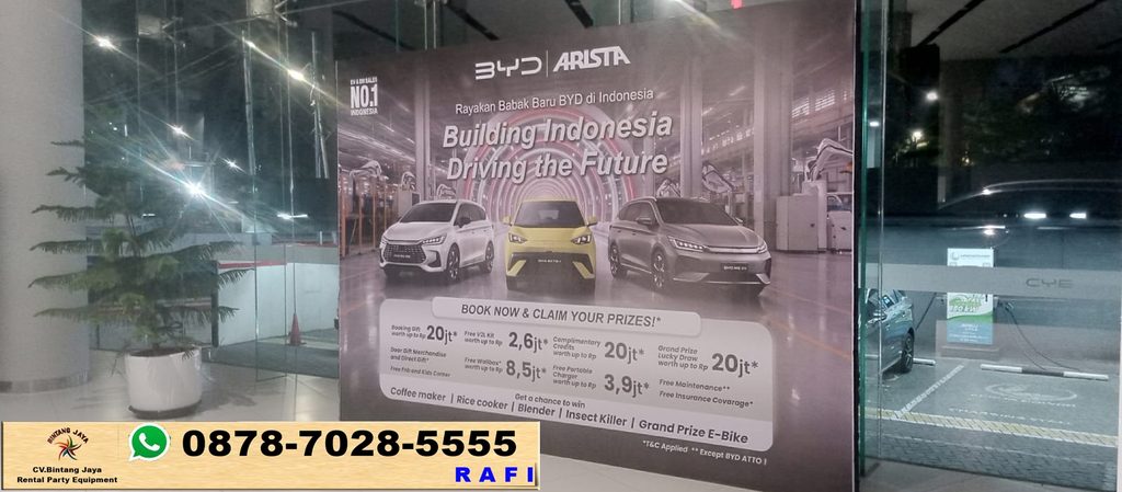 Sewa Backdrop Kelapa Gading Pluit Jakut 0878-7028-5555