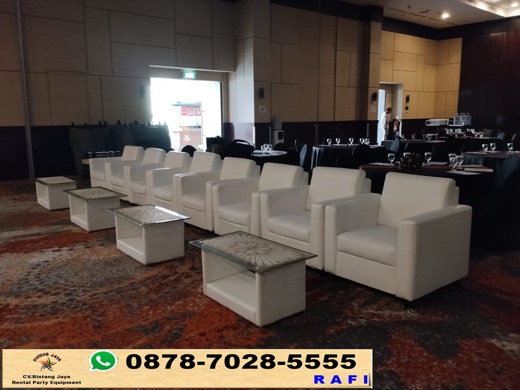 Sewa Sofa Putih TMII Jaktim 0878-7028-5555