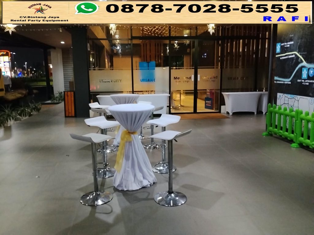 Solusi Sewa Meja Plus Kursi Barstool Di Jakarta 0878-7028-5555