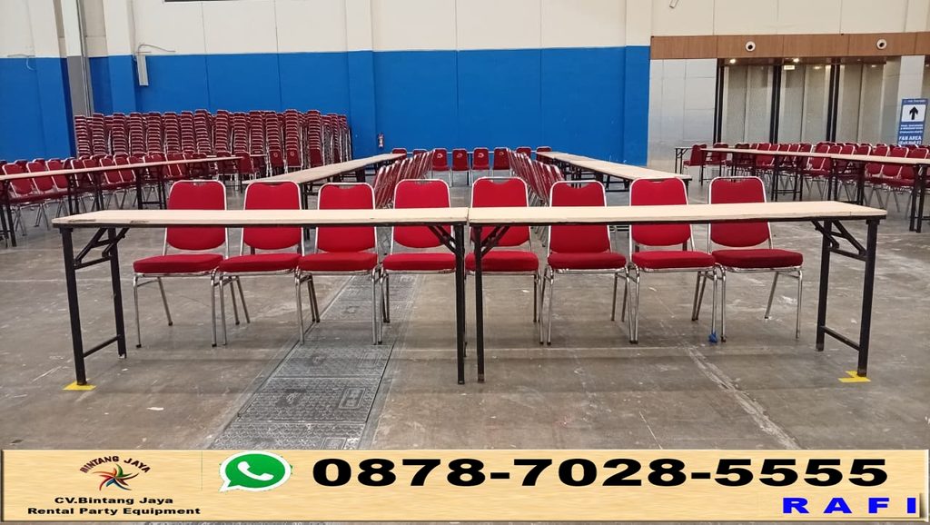 Gudang Sewa Kursi Futura Polos Set Meja Ibm Event ICE BSD Tangerang 0878-7028-5555