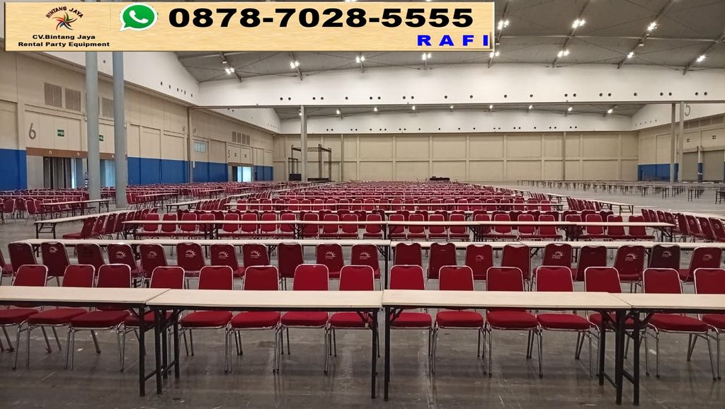 Gudang Sewa Kursi Futura Polos Set Meja Ibm Event ICE BSD Tangerang 0878-7028-5555