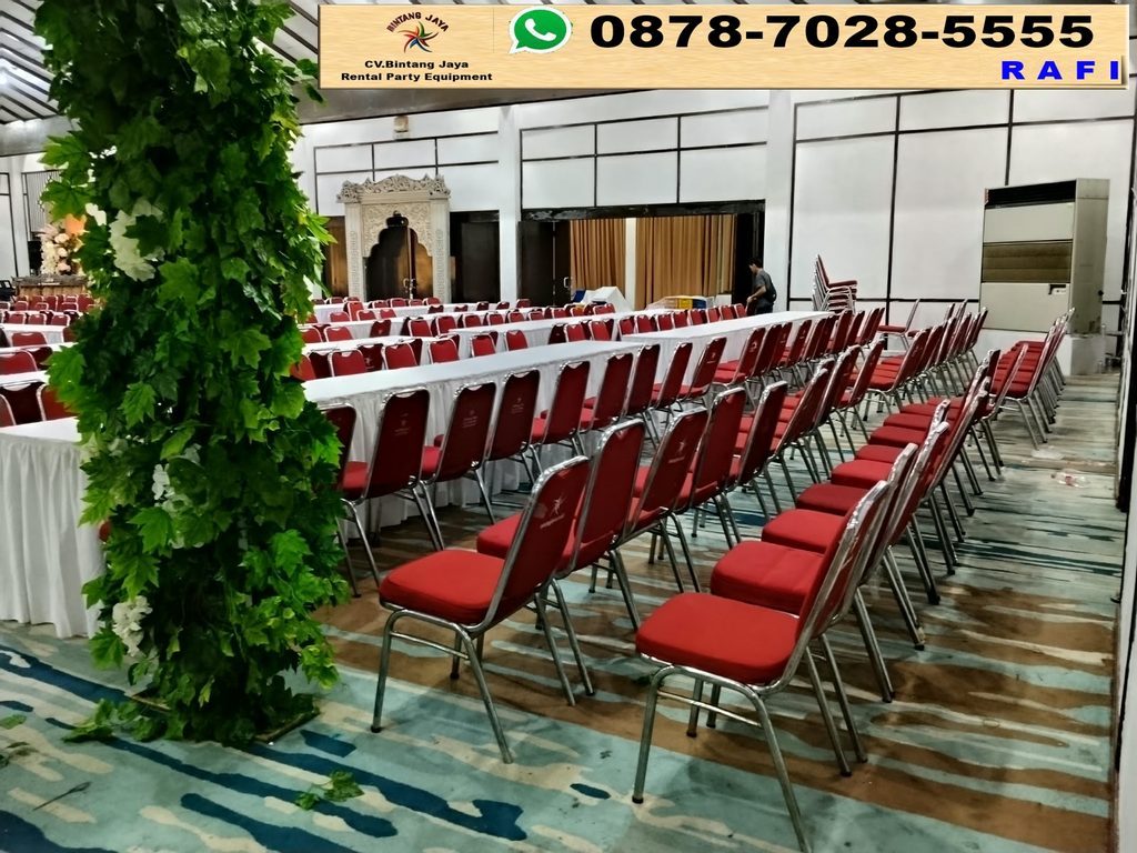 Rental Meja Kotak Dan Kursi Event Futura Jakarta 0878-7028-5555