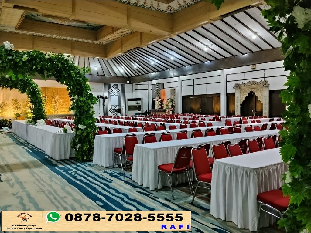 Rental Meja Kotak Dan Kursi Event Futura Jakarta 0878-7028-5555