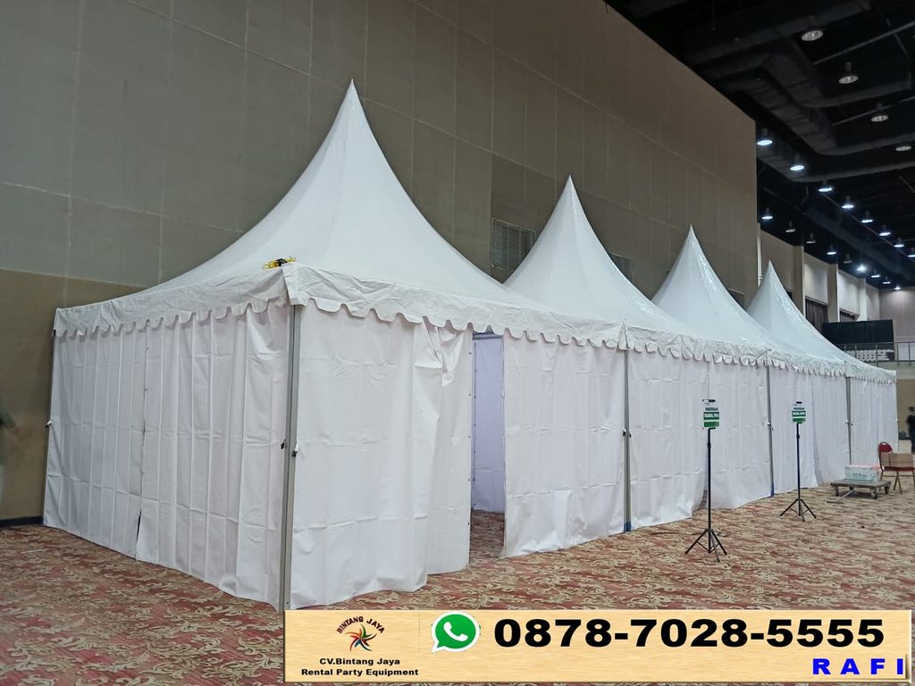 Rental round table dan sarung kursi raja event Universitas Mercubuana