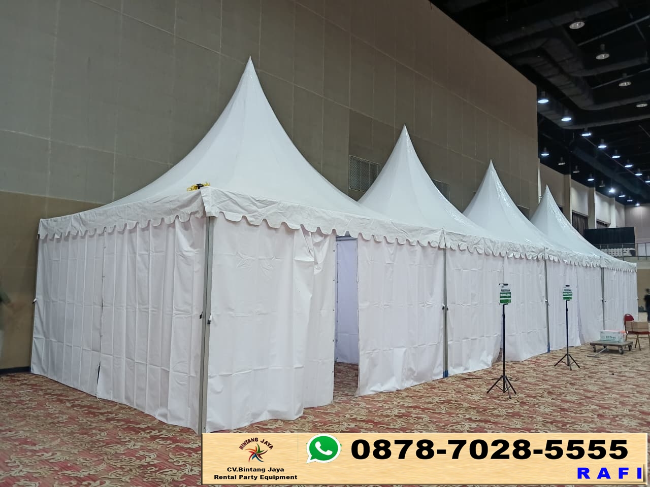 Rental round table dan sarung kursi raja event Universitas Mercubuana.1 Rental round table dan sarung kursi raja event Universitas Mercubuana