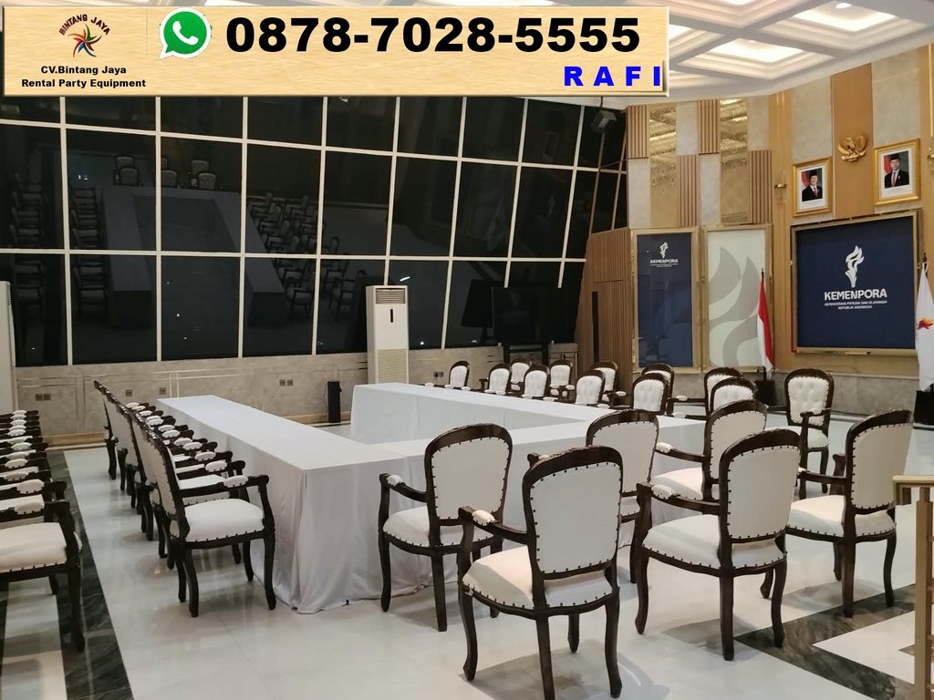 Sewa Kursi Kayu VIP Dan Meja Di Tangerang Selatan