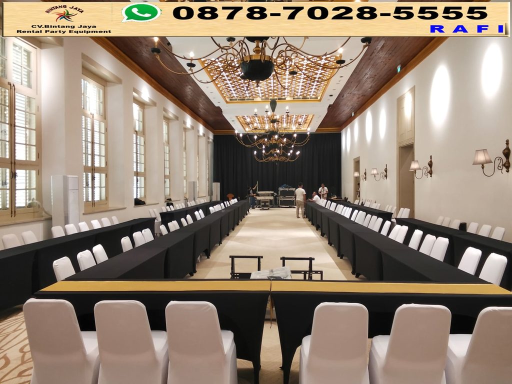 Vendor Sewa Kursi Futura Plus Meja Kotak Venue Cikarang Utara